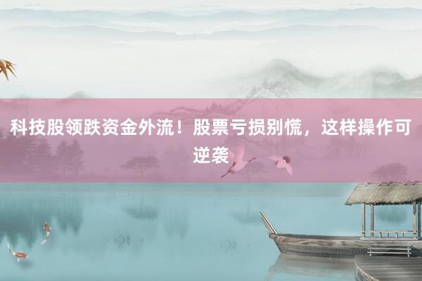 科技股领跌资金外流!股票亏损别慌,这样操作可逆袭