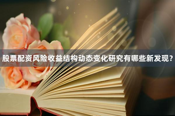 股票配资风险收益结构动态变化研究有哪些新发现？